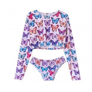 Niña Bikini Manga Larga