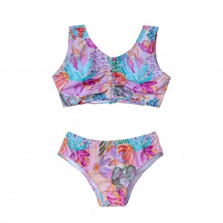 Niña Bikini Sin Manga